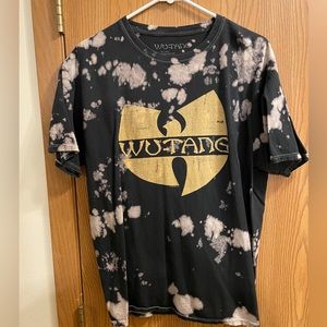 Wu tang clan bleached shirt